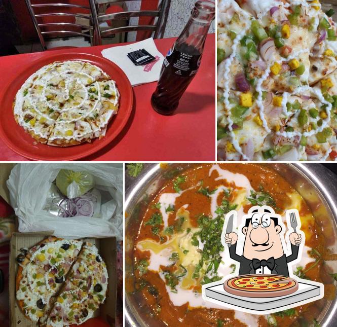 Order pizza at Plaza Restaurant and bar