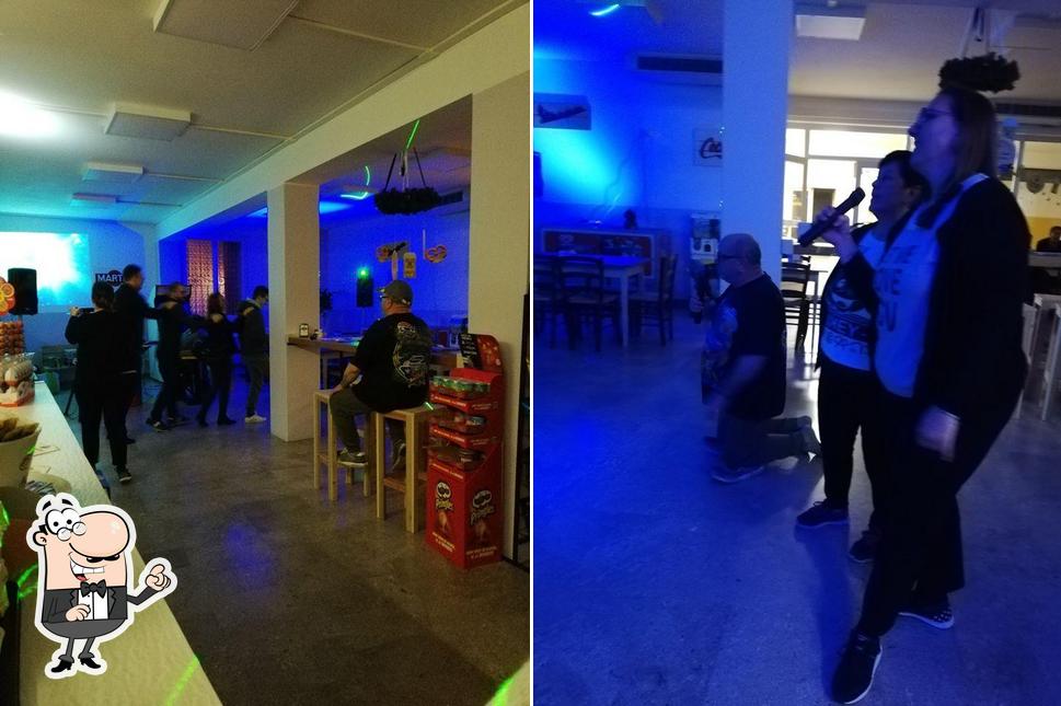 Gli interni di Bar 3 Comari