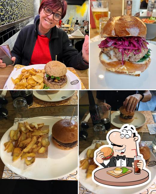 Prenditi un hamburger a Mystic Burger