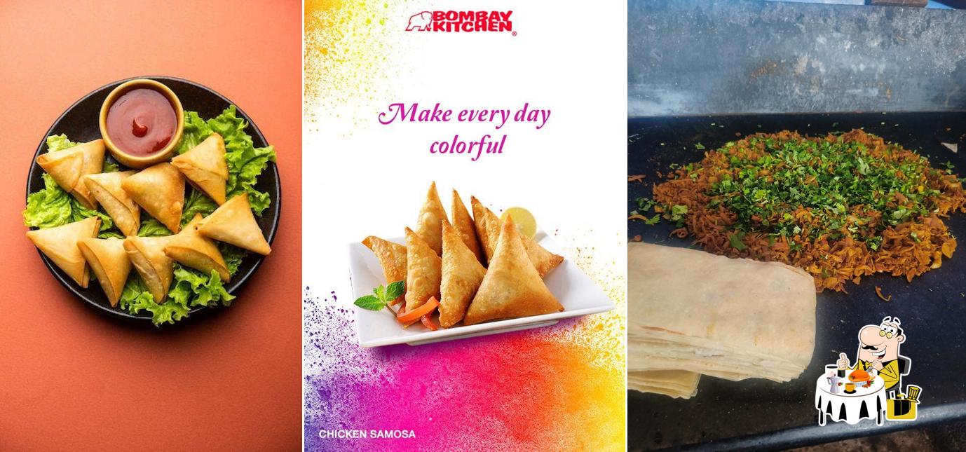 Food at Samosa bai