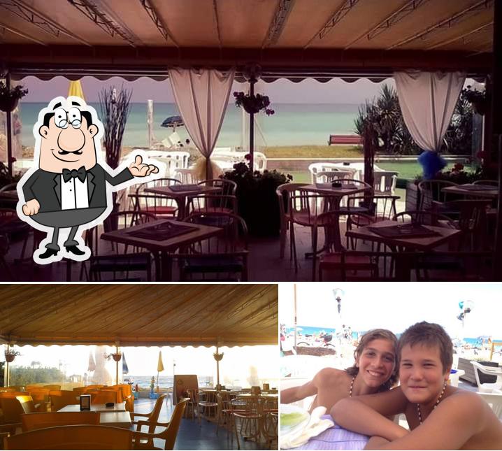 Gli interni di Splash - Bar Pizzeria