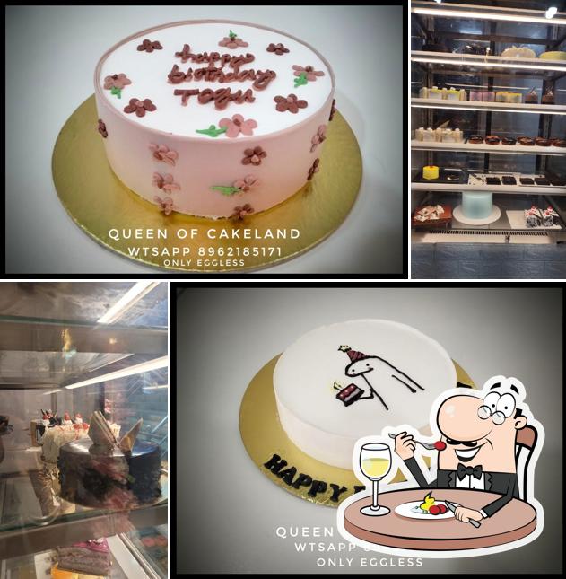 Food at Queen Of Cakeland : Top Bakery and Cake shop in Bangalore : Pure Veg