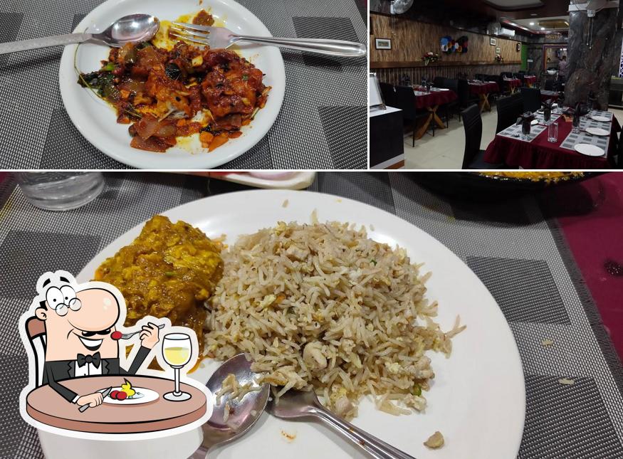 The restaurant's food and interior