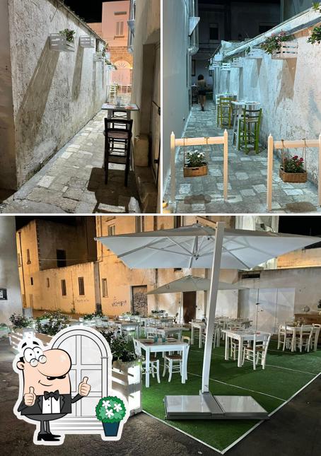 Questa è la immagine che presenta la esterno e interni di 1711Cio'Cio' ristorante