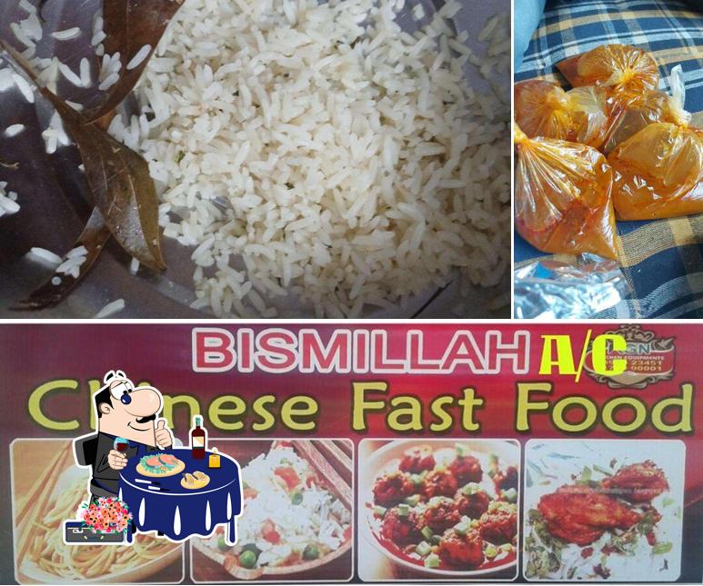 Sashimi at Bismillah Chinese Fast Food