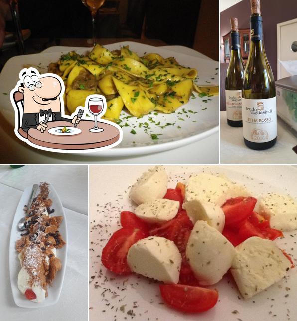 Cibo al Hotel Feudo Vagliasindi