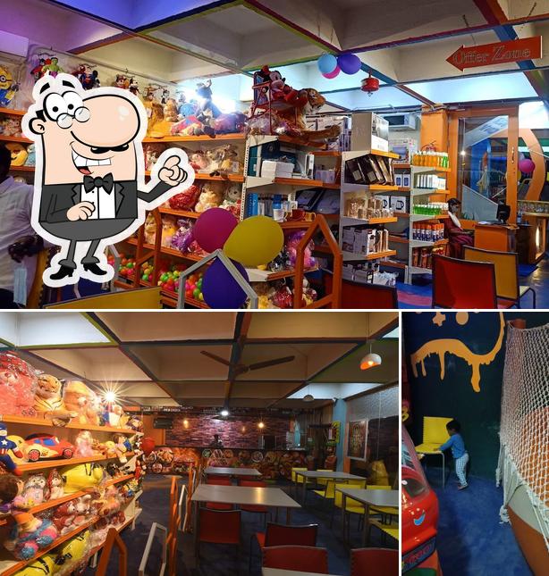 The interior of Kidss World / KW Cafe