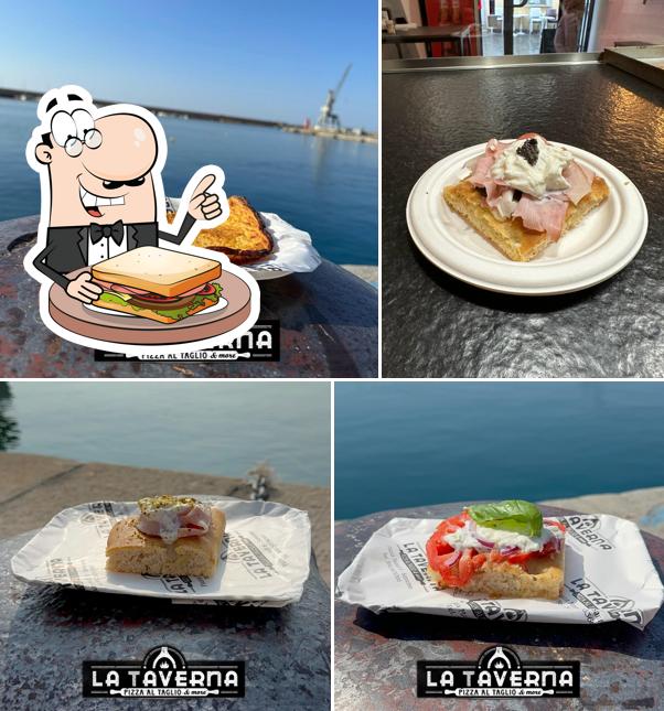 Toast al formaggio al La Taverna Imperia
