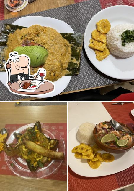 Ordina i piatti di carne a Las Delicias