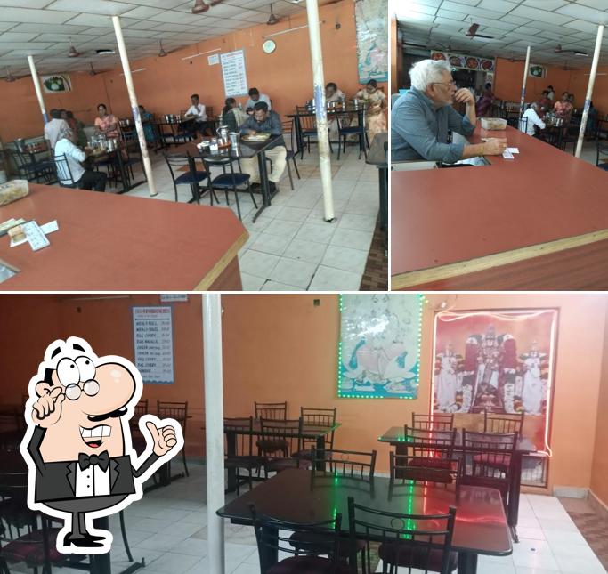 The interior of SRI ABHIRUCHI MESS AND CURRY POINT