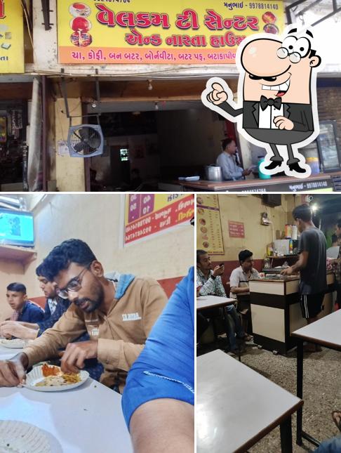 Among various things one can find interior and beverage at Welcome Tea Center And Nasta House