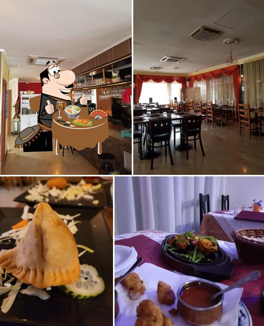 Cibo al Ristorante Indiano Bombay Spice