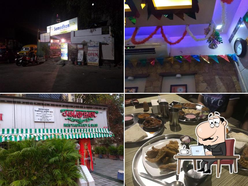 The restaurant's interior and exterior