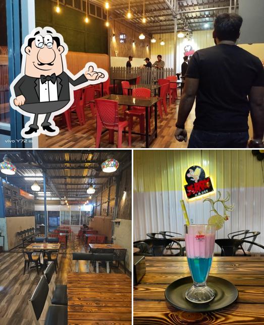 Among various things one can find interior and beverage at Sanvi Restaurant