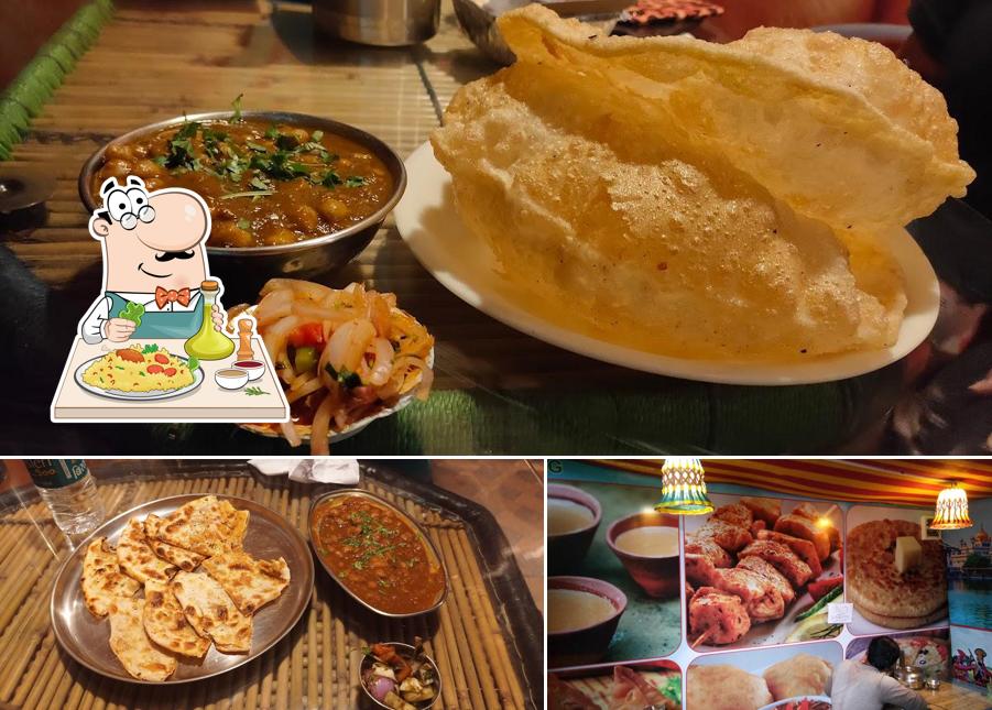 Meals at Sardarji's Paratha & Chaap House