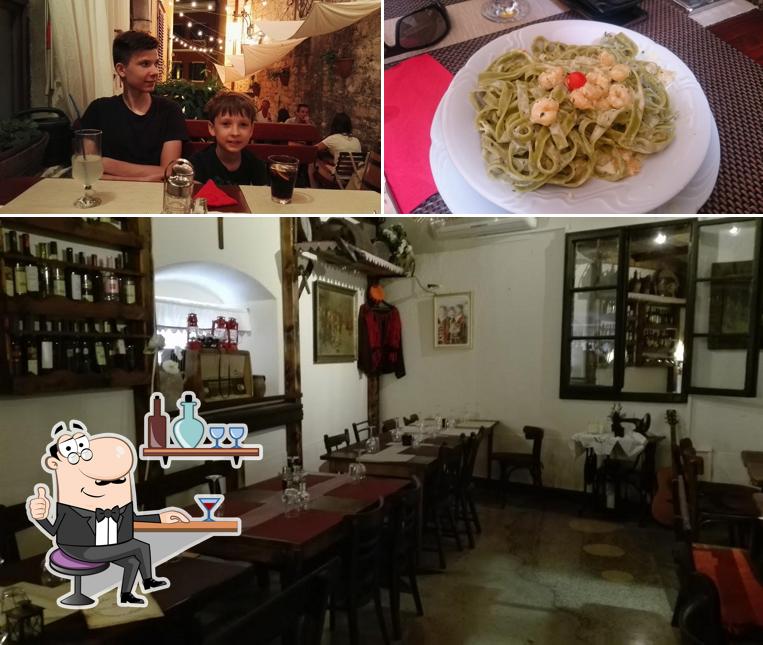 Gli interni di Konoba "Dalmatino" Šibenik