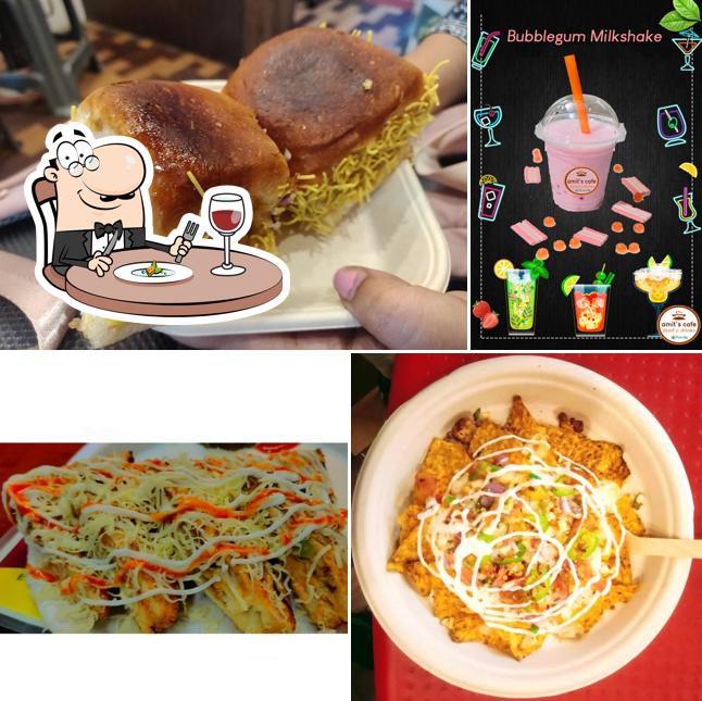 Meals at Amit's Cozzy Cafe