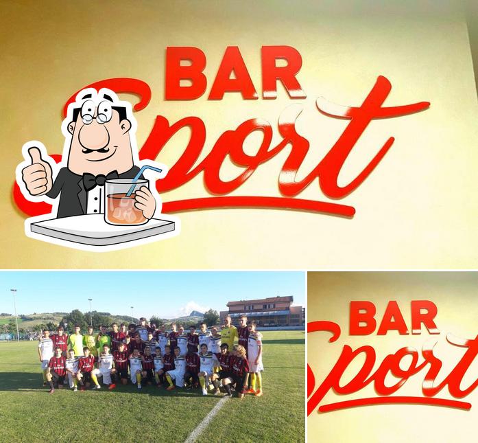 Questa è la foto che raffigura la bevanda e esterno di Bar Sport Santarcangelo