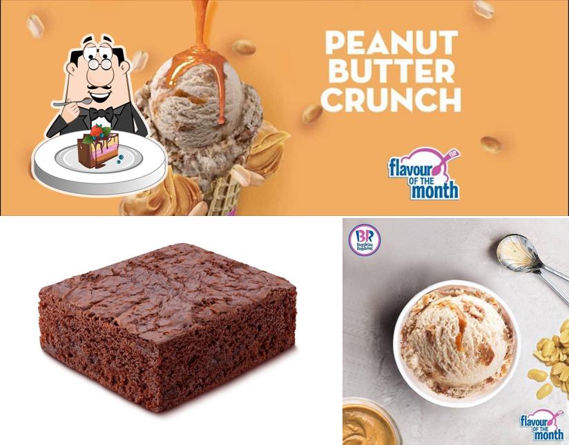 Chocolate cake at Baskin Robbins - Ice Cream Desserts