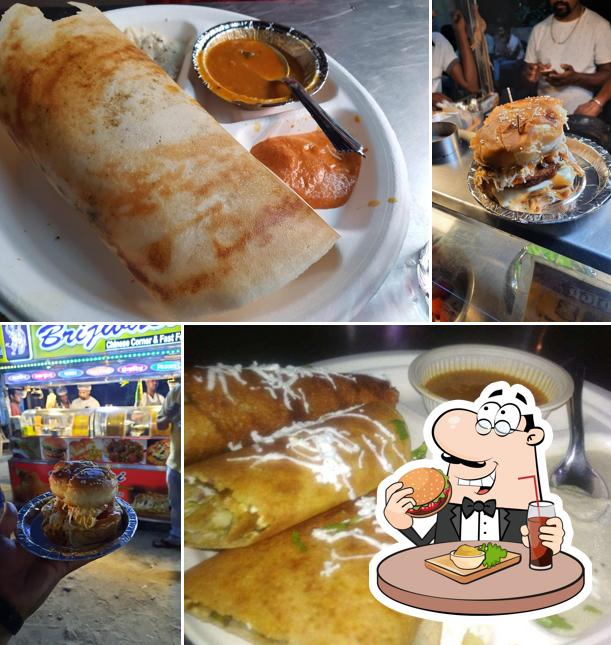 Brijwasi Chinese Cornee & Fast Food’s burgers will suit a variety of tastes