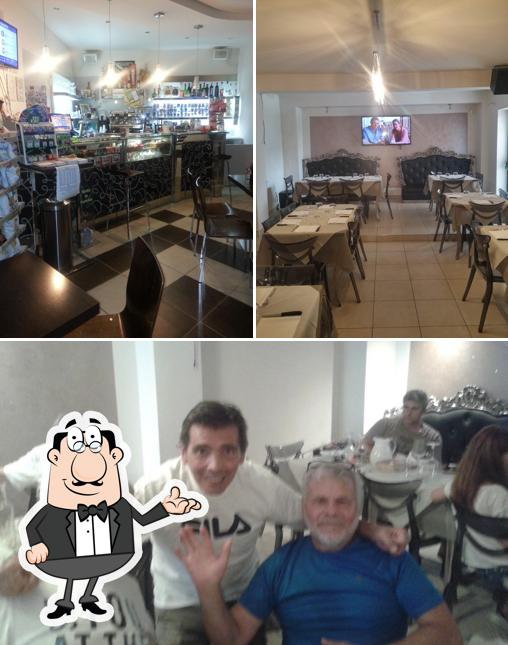 Gli interni di Degustibus bar ristorante pizzeria