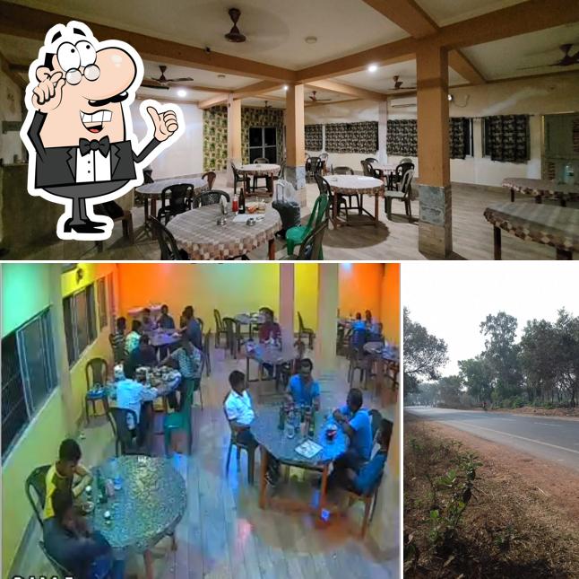 Take a seat at one of the tables at Dilkhush Family Restaurant & Bar