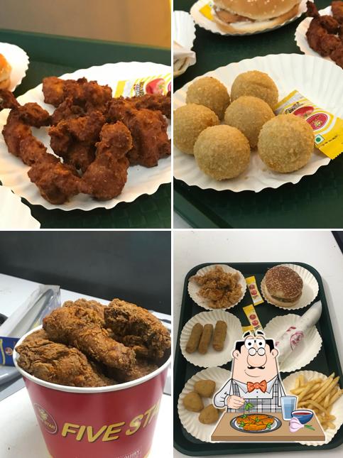 Chicken wings at Five Star Chicken