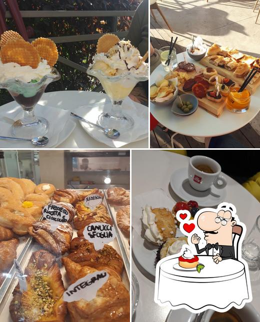 Bamby - Gelateria/Pasticceria serve un'ampia varietà di dolci