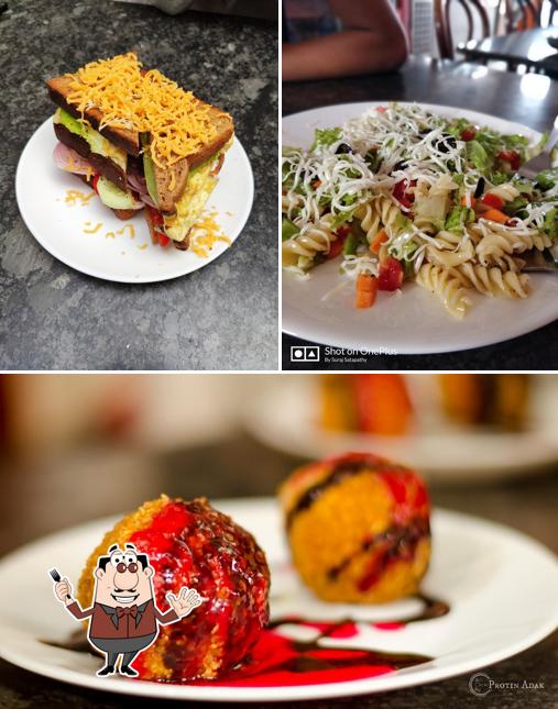 Meals at Raj's Spanish Cafe