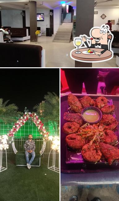 The photo of food and interior at Red Moon Cafe & Family Restaurant