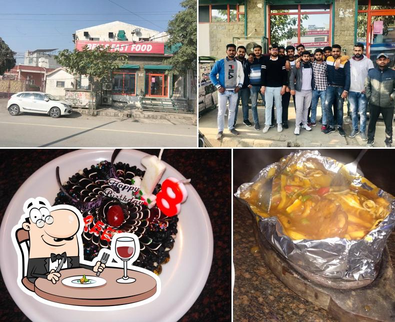 Among different things one can find food and exterior at Bells Fast Food