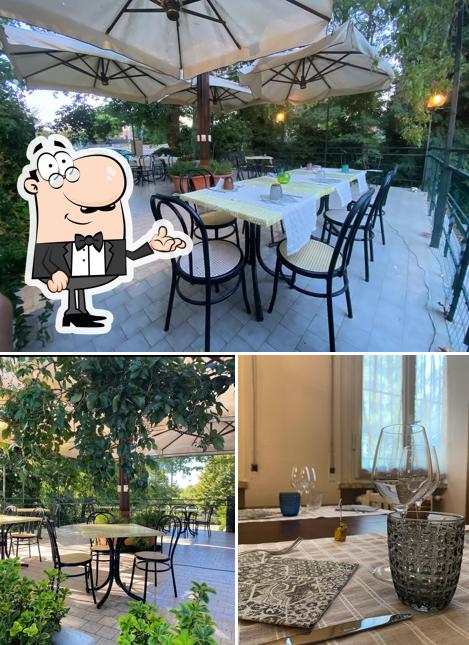 Gli interni di Estró Ristorante Caffetteria