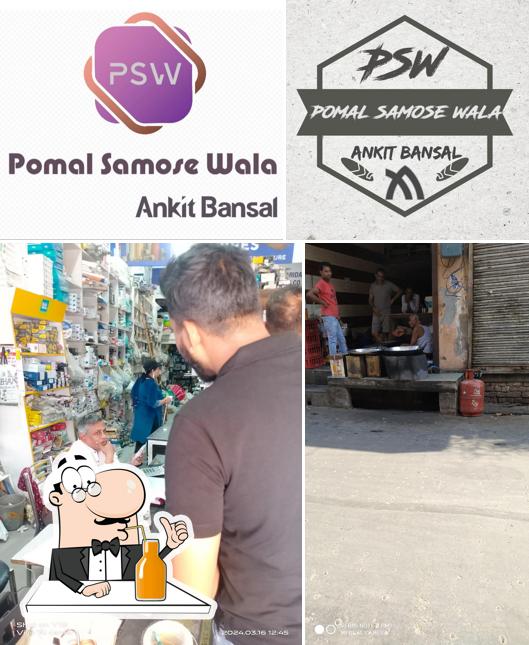 Enjoy a drink at Famous Pomal Samose Wala Prop Ankit Bansal
