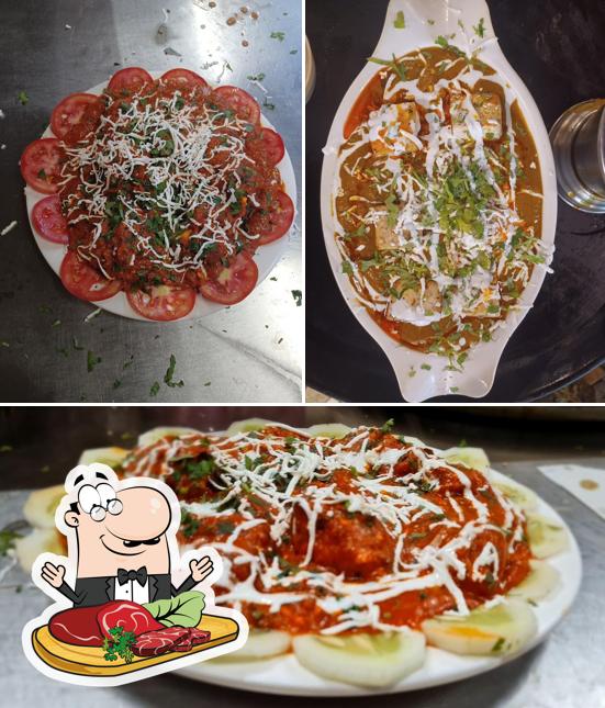 Beef carpaccio at HOTEL SUKHSAGAR PURE VEG