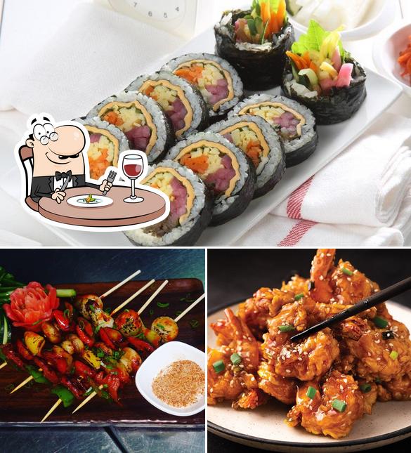 Meals at Kim korean