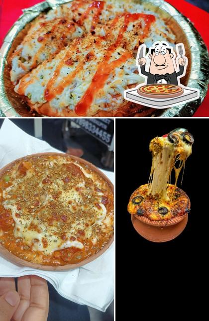 Order pizza at Kulhad Corner