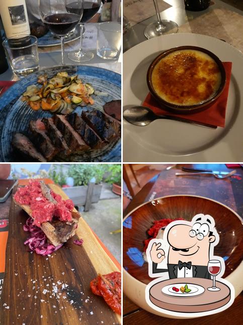 Cibo al Ristorante La Peña