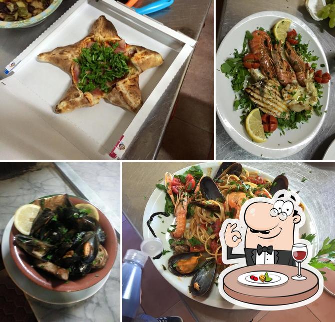 Cibo al Lido sabbia d'oro