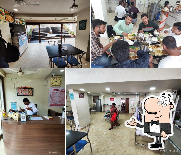 The interior of Sai Ram Tiffins