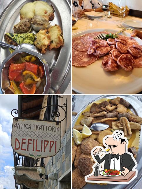 Platti al Ristorante Defilippi