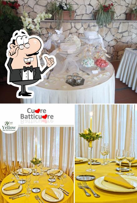 Gli interni di Yellow Park Hotel Restaurant