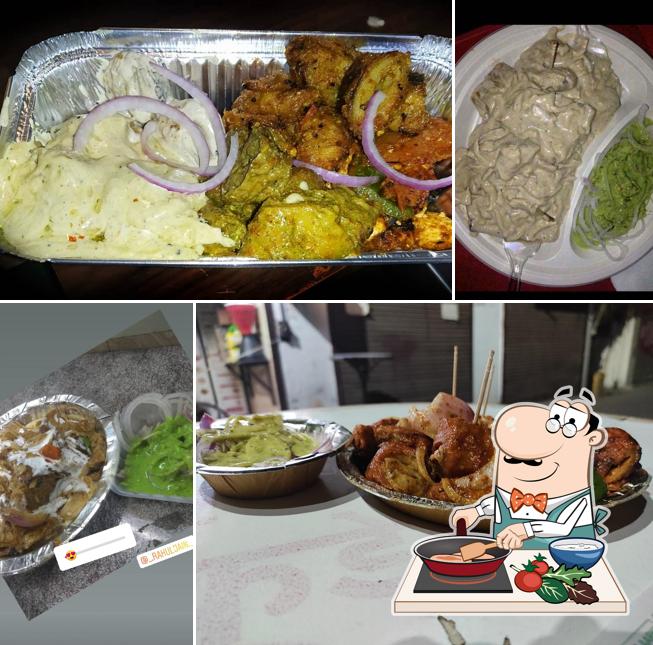 Chicken curry at Punjabi Chaap Corner