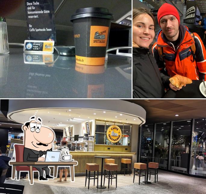 Gli interni di Caffè Spettacolo