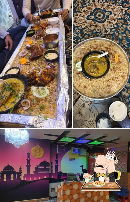 Food at Chirag Arabian Mandi