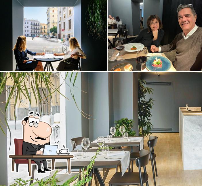 Gli interni di Sobremesa - Ristorantino