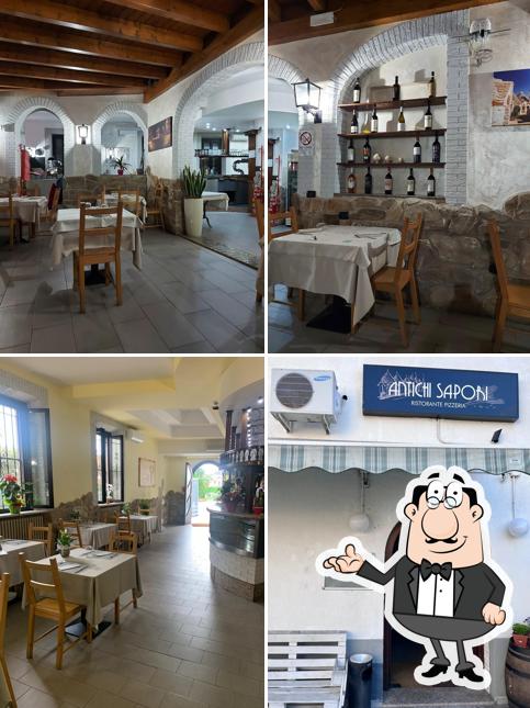 Gli interni di Antichi sapori