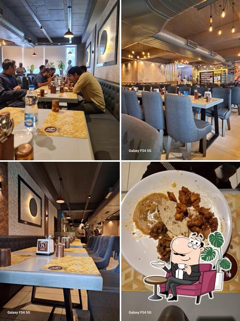 The interior of Bahuka Restaurant, ITPL, Whitefield