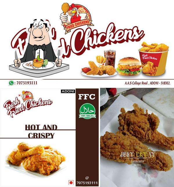 Food at Fresh Fried Chickens - FFC