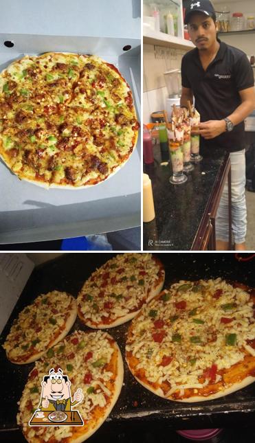 Try out various types of pizza