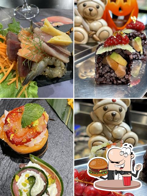 Gli hamburger di KYOSKOSUSHICASTAGNETO potranno soddisfare molti gusti diversi